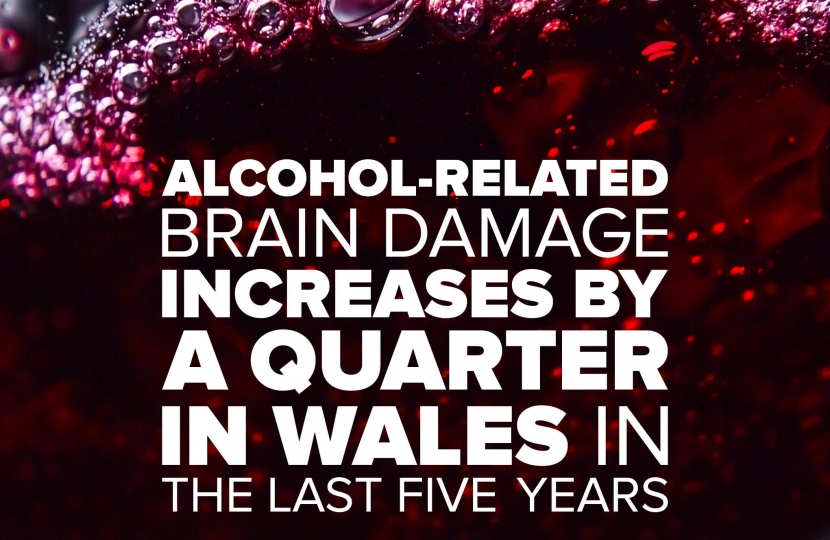 Alcohol-Related Brain Damage increases by a quarter in Wales in five years