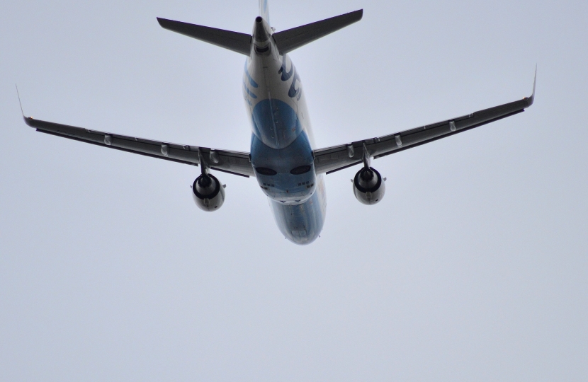 A Flybe airliner.