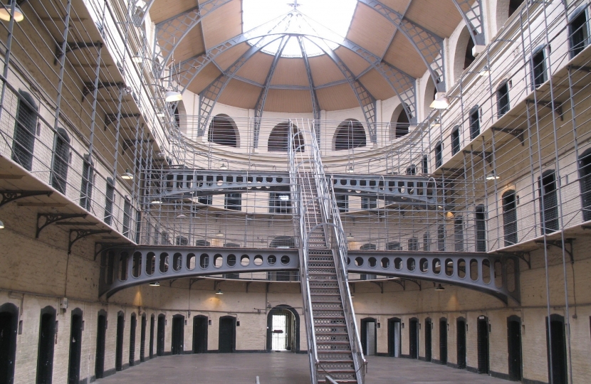 A prison.