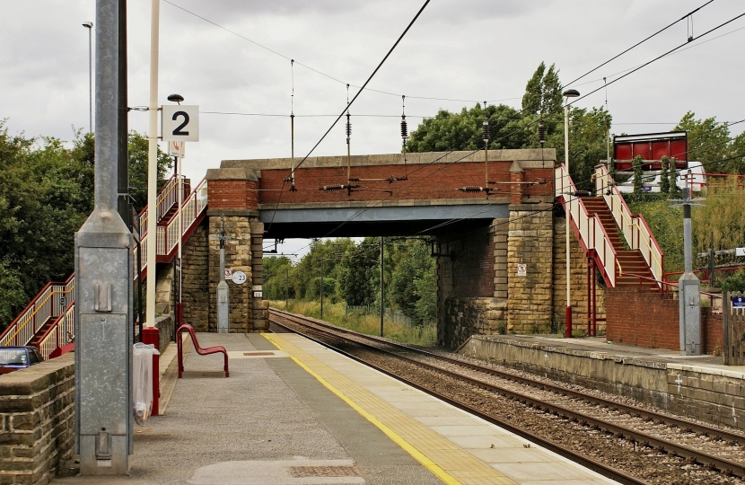 A generic image of rail tracks in the United Kingdom.