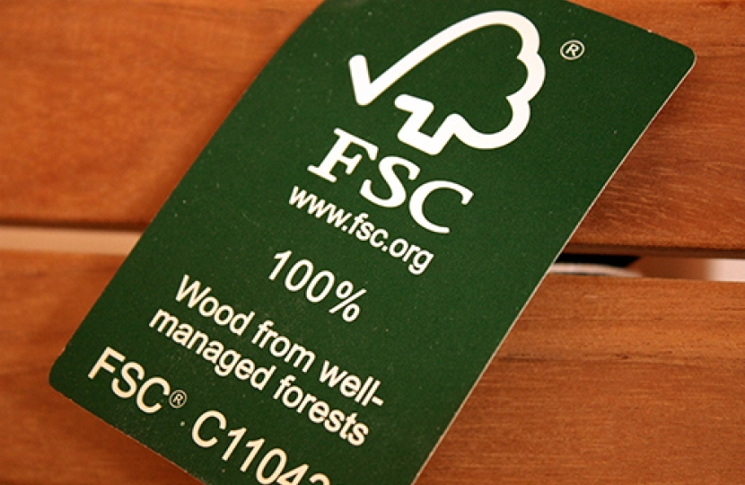 FSC label.